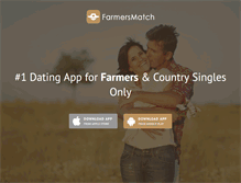 Tablet Screenshot of farmersmatch.com